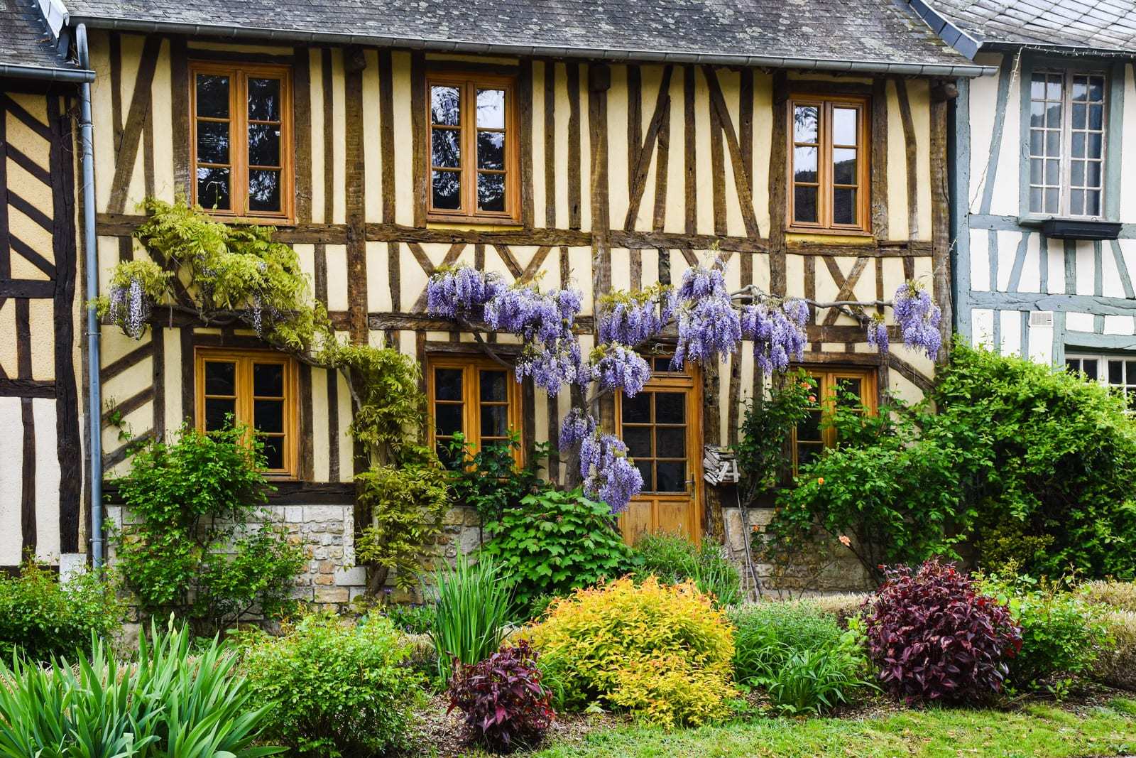 Façade, ravalement et colombages : chantier en cours